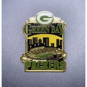 Green Bay Packers Pin Lapel Stadium 1996 90s Imprinted Products Vintage